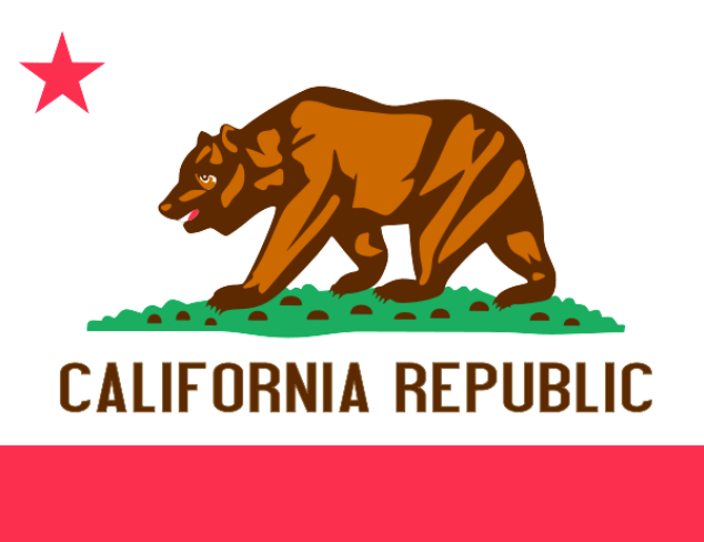 drapeau de la californie