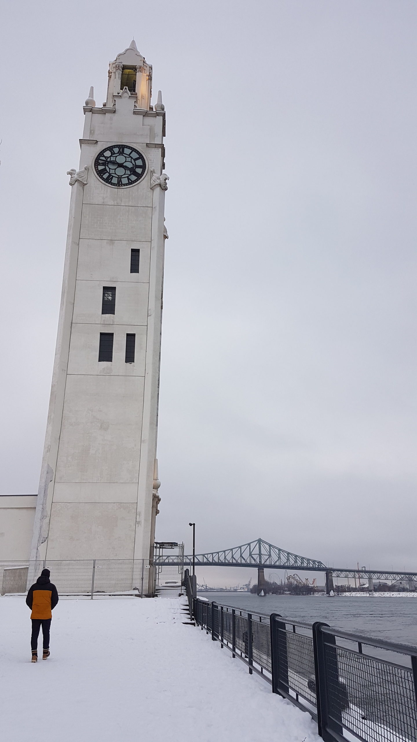 L'horloge du vieux port de Montréal